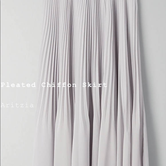 Aritzia Wilfred Terre Skirt/Lucite Gray SOLD OUT💕 - Picture 3 of 6